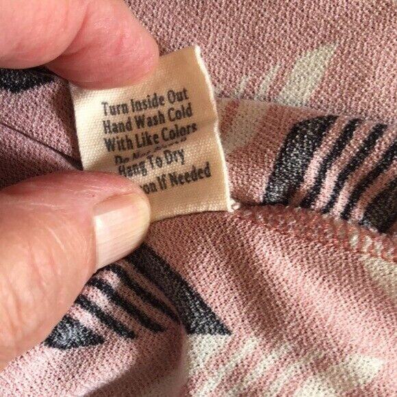 FLOWER & FEATHER Cap Sleeve Zip Detail Pullover Blouse Top Size 3XL - Picture 7 of 7